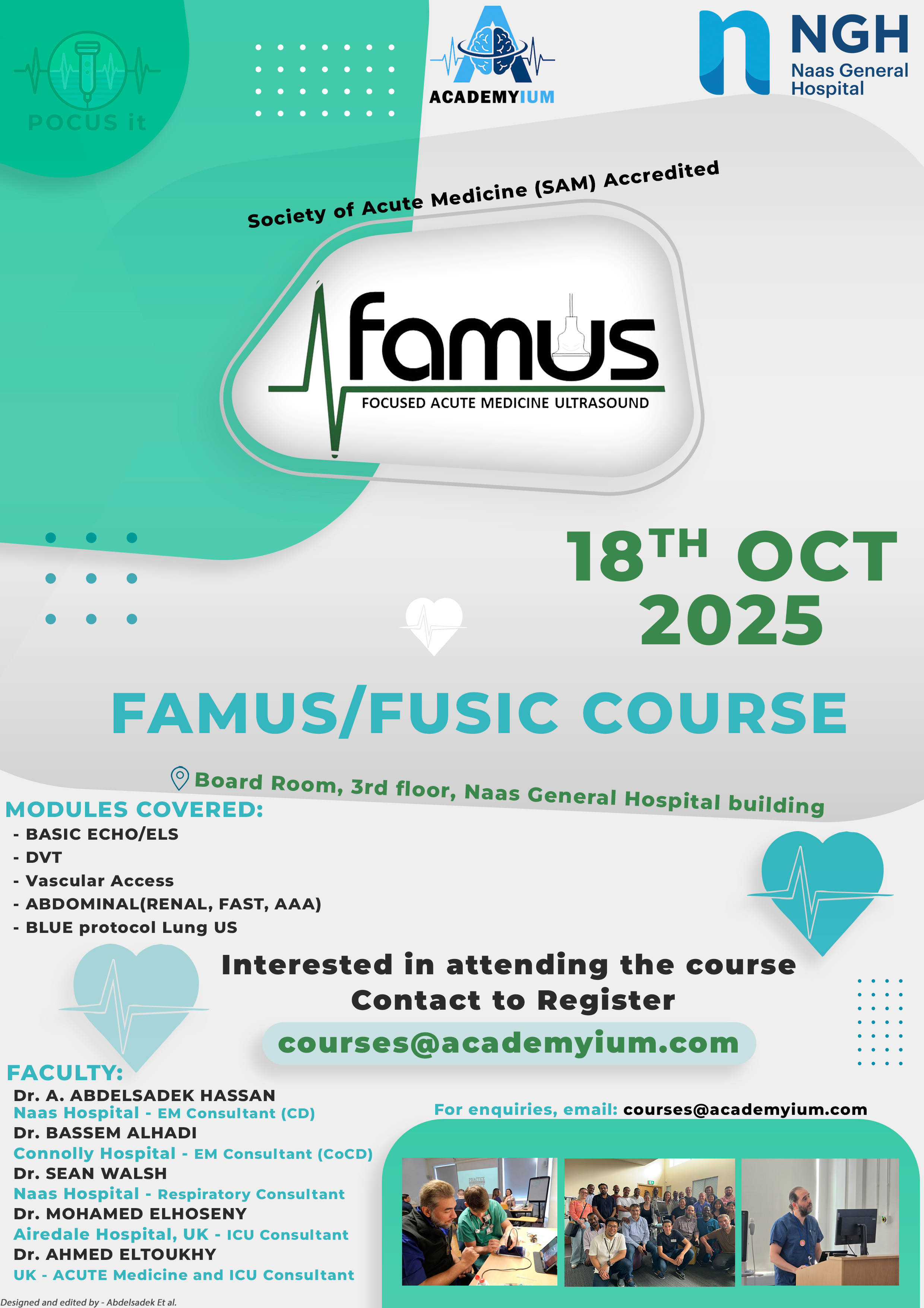 FAMUS/FUSIC course 